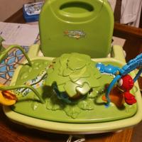 seggiolone da sedia fisher price