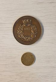 Medaglia commemorativa in bronzo S.N.L