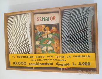 Semafor gioco in scatola vintage di società
