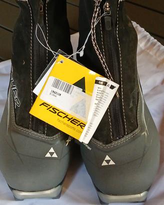 scarpe da fondo fischer  nuove n. 40
