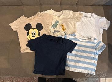 Maglie estive bimbo 3-6 mesi