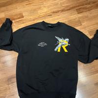 REPRESENT SWEATSHIRT NERA - PEZZO DA COLLEZIONE