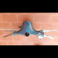 Manubrio  vespa 50  faro tondo 