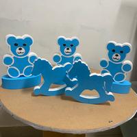 Orsetti e cavallucci in polistirolo