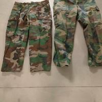 pantaloni mimetici militari TG 56