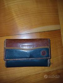 Portafoglio donna Lumberjack vintage vera pelle