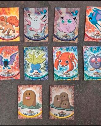 Set 10 carte Pokemon Topps 