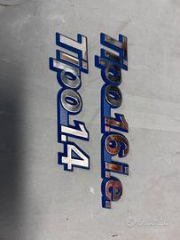 Scritte Fiat Tipo originali