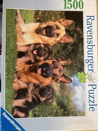 Puzzle 1500 pezzi cani