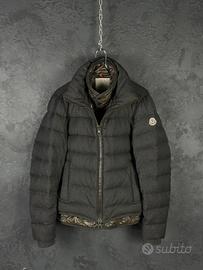 Moncler Tierce Piumino Uomo Lana Grigio Taglia 5