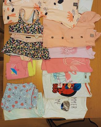 Vestiti estivi bambina 3-4 anni 