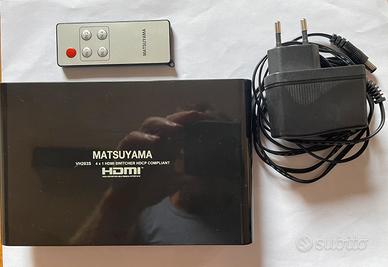 Switch HDMI 4x1 MATSUYAMA