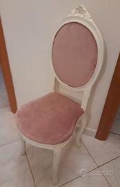 Sedia mod. Luigi XVI - Shabby Chic / Vintage