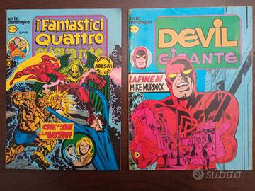 DEVIL GIGANTE N.14 + I Fantastici Quattro Gigante