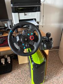 Volante Logitech G con pedaliera e cambio – PS/PC