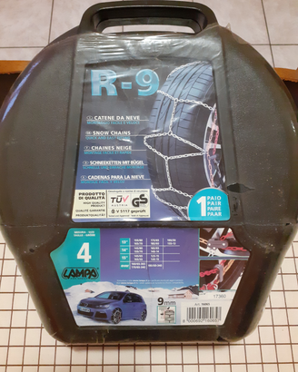 Catene da neve LAMPA R-9 misura 4, Nuove