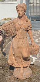 statua per esterno in terracotta