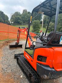 Mini escavatore kubota