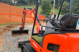Mini escavatore kubota