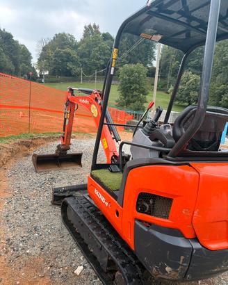 Mini escavatore kubota