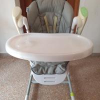 Seggiolone e dondolo Pappy Rock Pali grigio