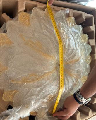 Lampadario a soffitto di murano