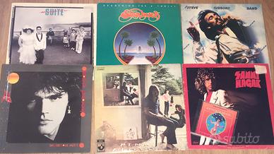 LOTTO DISCHI VINILI ROCK GLAM PROG BLUES LP vinile