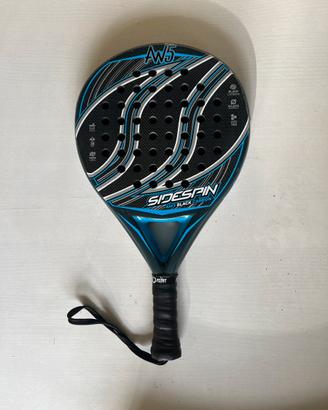 Racchetta da Padel SideSpin AWS Black Carbon AW5
