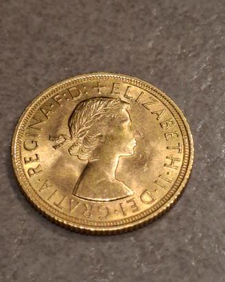 Sterlina d’Oro 1962 Regina Elisabetta II