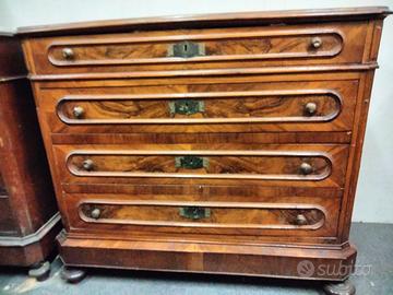 Comò cassettiera antico