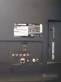 TV lg per parti di ricambio e centralina 