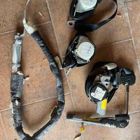 Cinture sicurezza fiat 500 2009