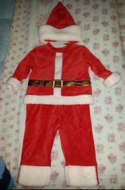 Vestito di Babbo Natale 3/6 mesi 62cm