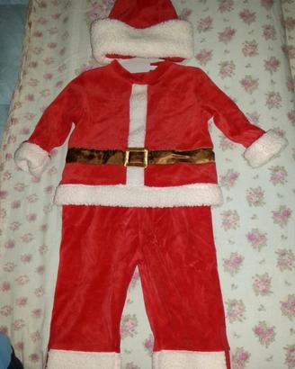 Vestito di Babbo Natale 3/6 mesi 62cm