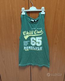 Maglia canotta senza maniche blukids size 12-13 y