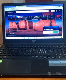COMPUTER PORTATILE SCHERMO 17 POLLICI ACER W10