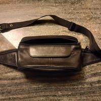 marsupio unisex in vera pelle