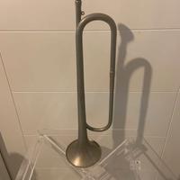 Antica tromba Clairon Couesnon, fanteria francese