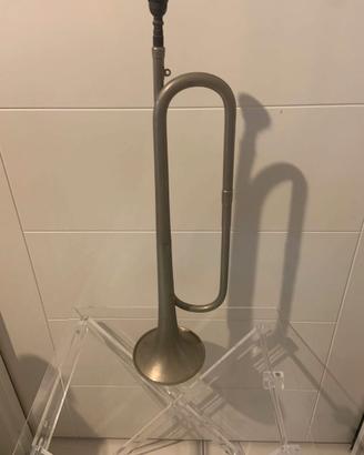 Antica tromba Clairon Couesnon, fanteria francese