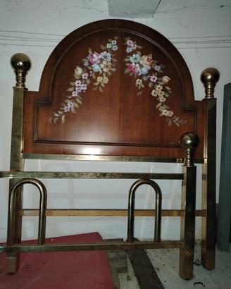 Testiera e pediera per letto singolo 