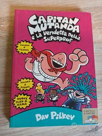 libro Capitan Mutanda la vendetta della superprof