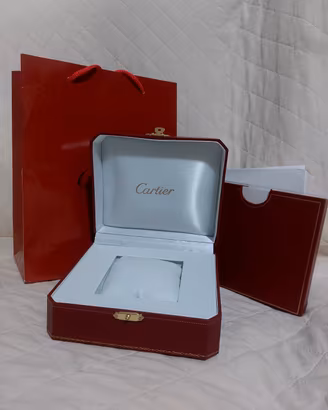 BOX COFANETTO  OROLOGIO  CARTIER 
