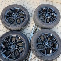 ruote complete 17" alfa tonale nere