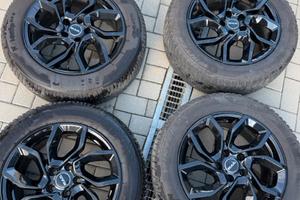 ruote complete 17" alfa tonale nere