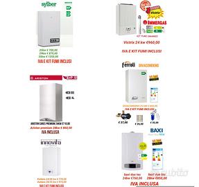 Caldaia Ariston baxi immergas sylber ferroli innov