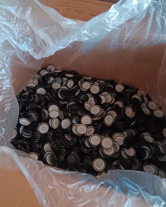 tappi a corona 26 nero 10.000 pz