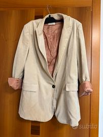 Giacca vicolo in velluto