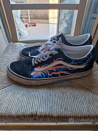 Vans Old School Electric Flame