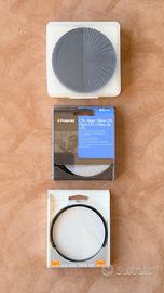 Set 3 filtri fotografici 82mm ND + CPL + UV