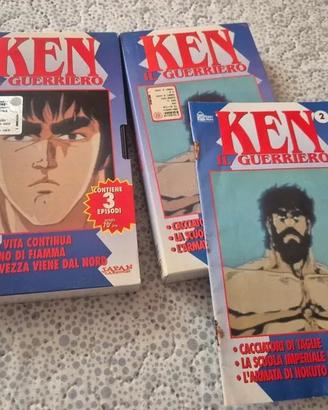 Lotto 2 VHS Ken Il Guerriero